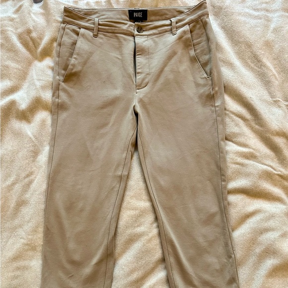 Paige ultra-stretch tracksuit in tan, size S/31 waist - Picture 3 of 12